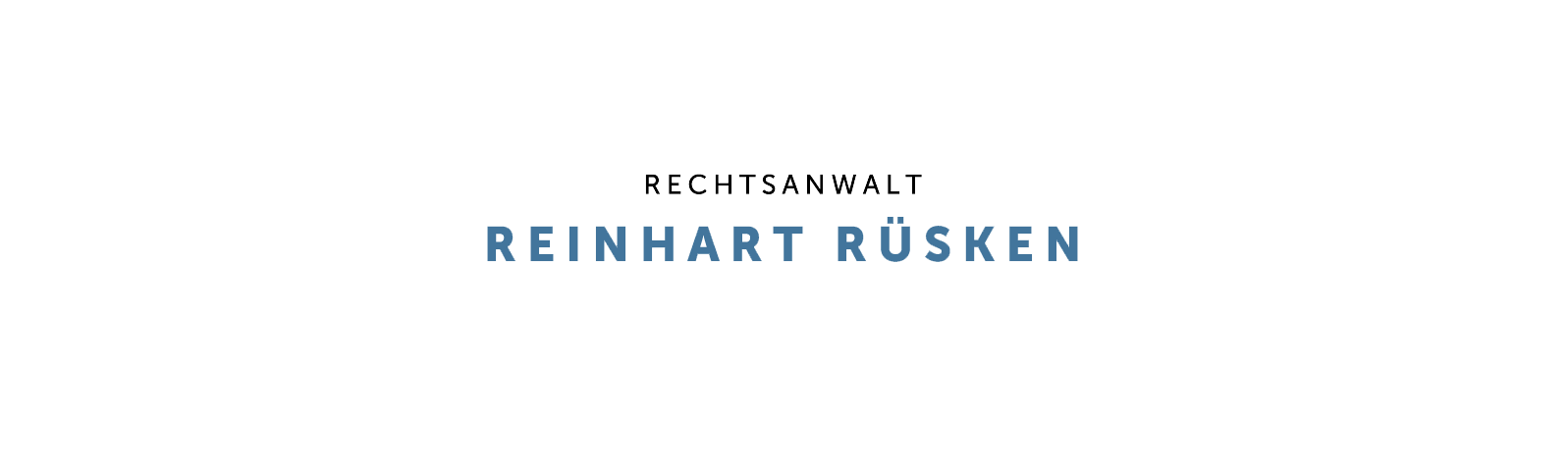 Rechtsanwalt Reinhart Rüsken